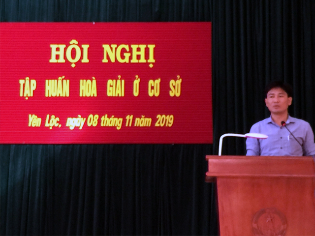 Hội đồng phối hợp phổ biến, giáo dục pháp luật huyện Kim Sơn tổ chức hưởng ứng Ngày pháp luật Việt Nam năm 2019