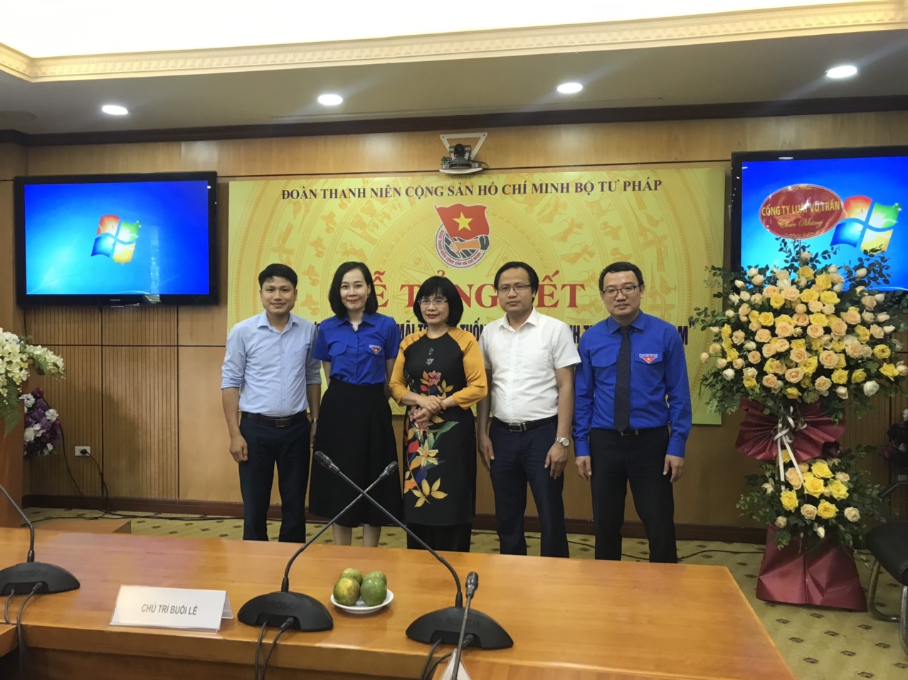 Chi đoàn Sở Tư pháp Ninh Bình đạt Giải 3 cuộc thi  “Sáng mãi truyền thống 75 năm ngành Tư pháp Việt Nam”