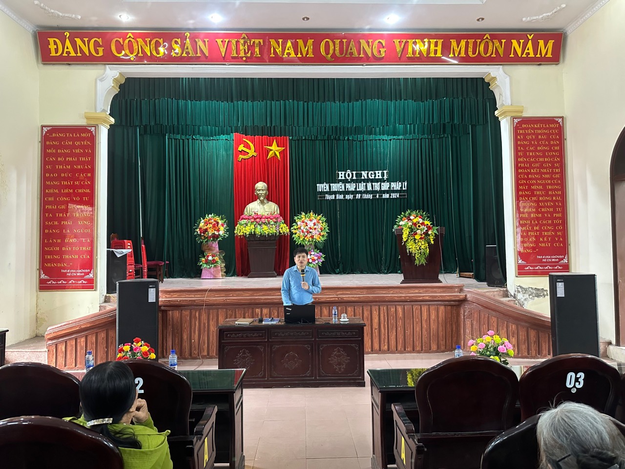 Hội nghị tuyên truyền pháp luật và trợ giúp pháp lý (TGPL) cho người dân vùng đồng bào dân tộc thiểu số và miền núi trên địa bàn huyện Nho Quan