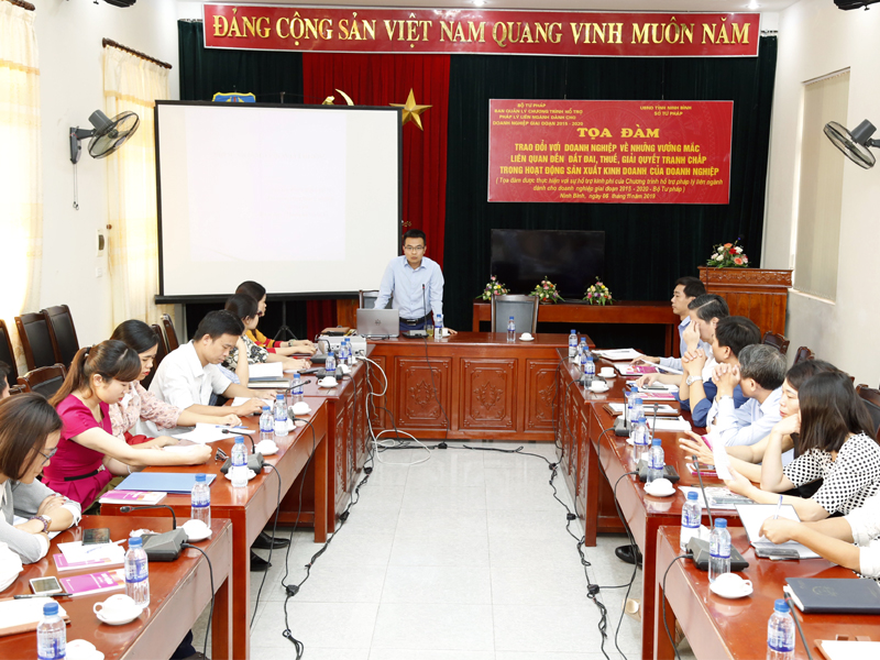 Công tác hỗ trợ pháp lý cho doanh nghiệp trên địa bàn tỉnh Ninh Bình theo Nghị quyết số 35/NQ-CP ngày 16/5/2016 của Chính phủ
