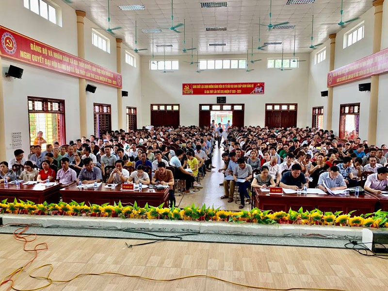 Kết quả đấu giá quyền sử dụng đất tại các huyện Nho Quan, Gia Viễn, Kim Sơn trong tháng 6/2020