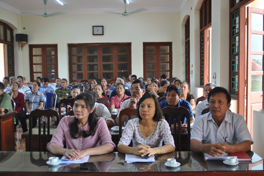 Phổ biến pháp luật về đất đai, lao động trên địa bàn xã Ninh Nhất