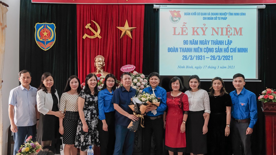 Chi đoàn Sở Tư pháp Ninh Bình: Kỷ niệm 90 năm thành lập Đoàn Thanh niên Cộng sản Hồ Chí Minh