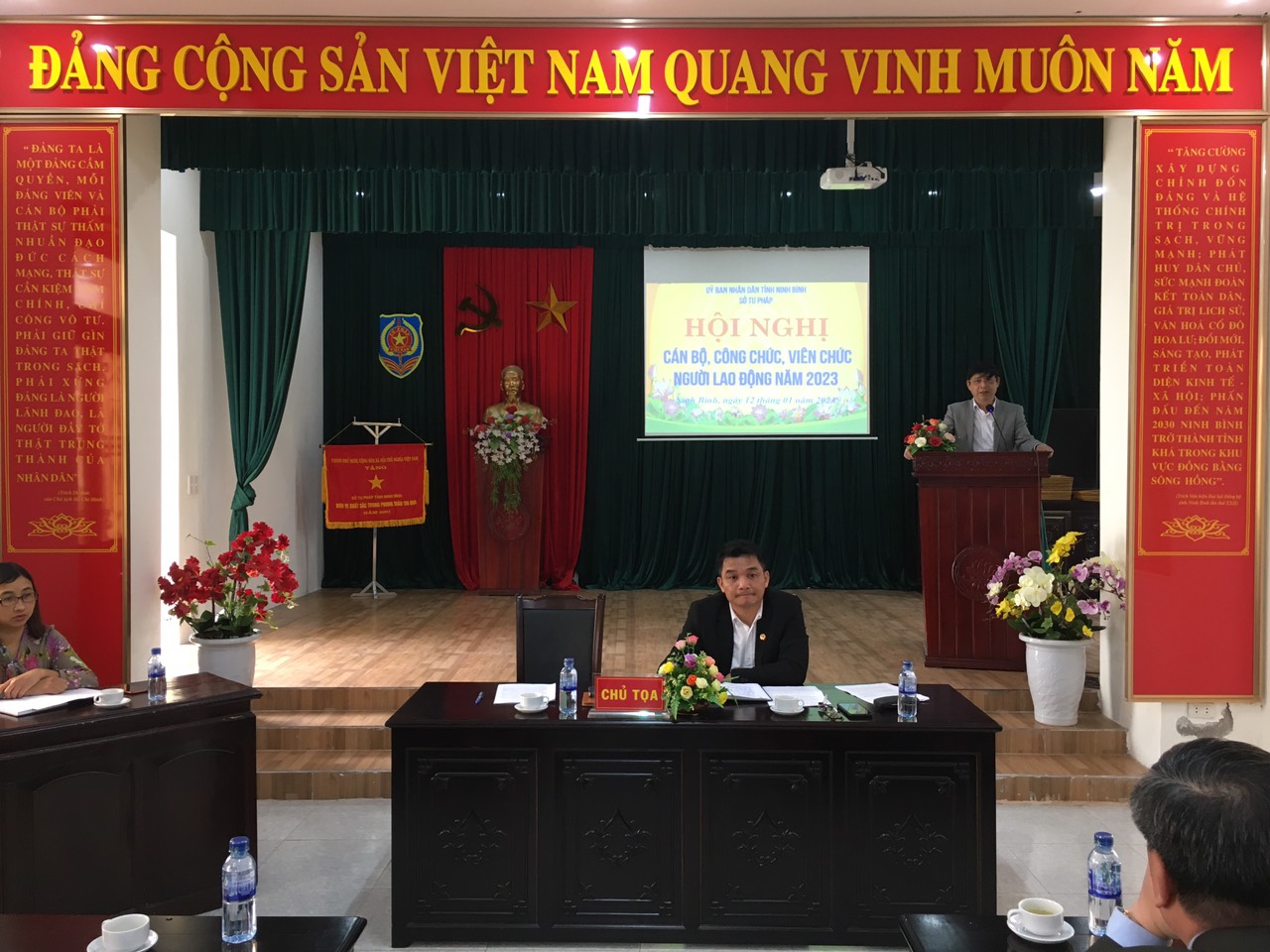 Công đoàn Sở Tư pháp tỉnh Ninh Bình tổ chức Hội nghị cán bộ công chức viên chức, người lao động năm 2023