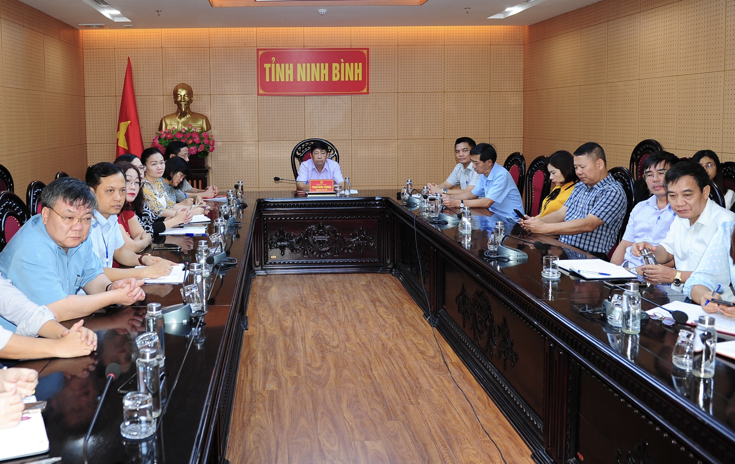 Hội nghị trực tuyến toàn quốc triển khai công tác Tư pháp 6 tháng cuối năm 2023 tại điểm cầu Ninh Bình