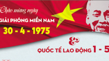 Chào mừng kỷ niệm 45 năm ngày Giải phóng Miền Nam, thống nhất đất nước và ngày Quốc tế Lao động 01/5